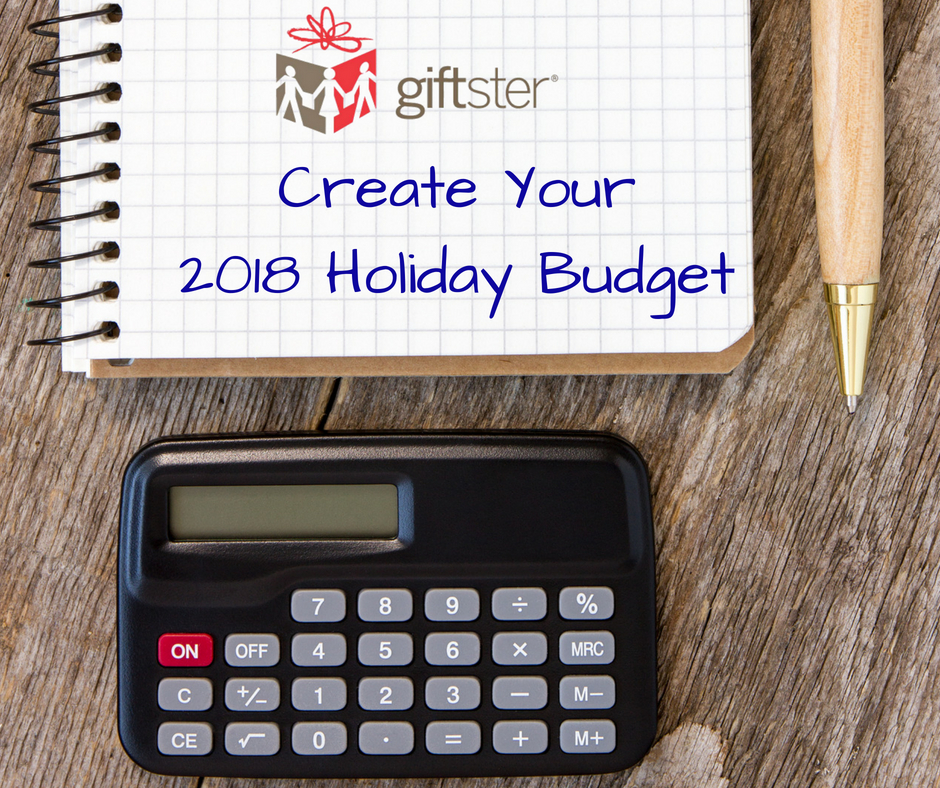 Create Your 2018 Christmas Budget