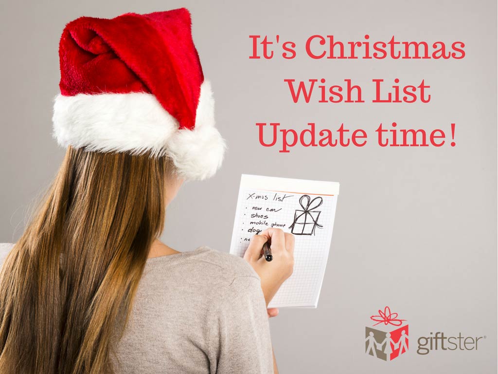 It's Christmas Wish List Update time!